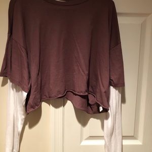 URBAN OUTFITTERS cropped thermal